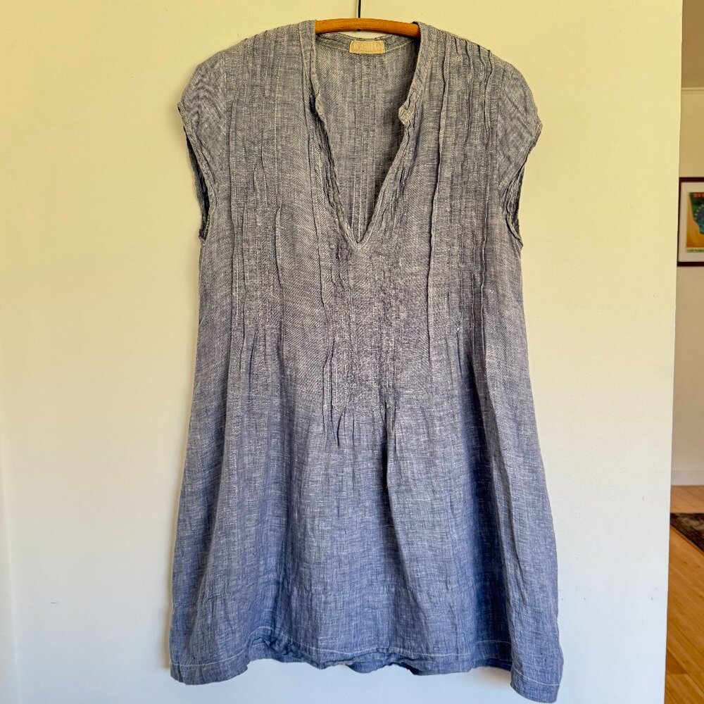 CP Shades Linen Regina Dress Size S